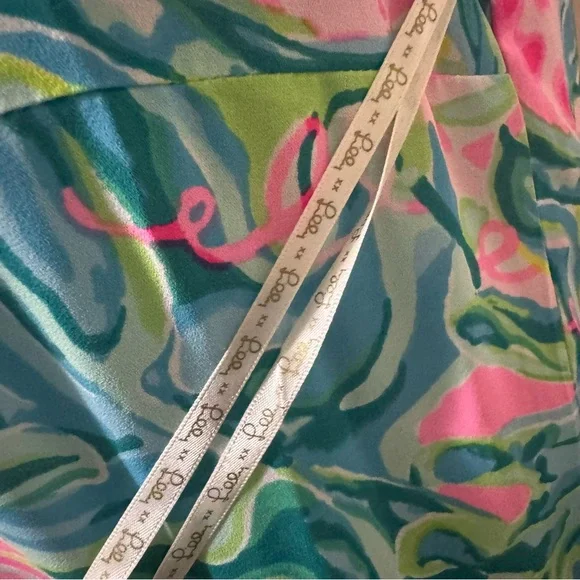 NWOT LILLY PULITZER SIZE M LULIANA TIERED MAXI DRESS *ONE IN A MELON*, - Picture 7 of 10